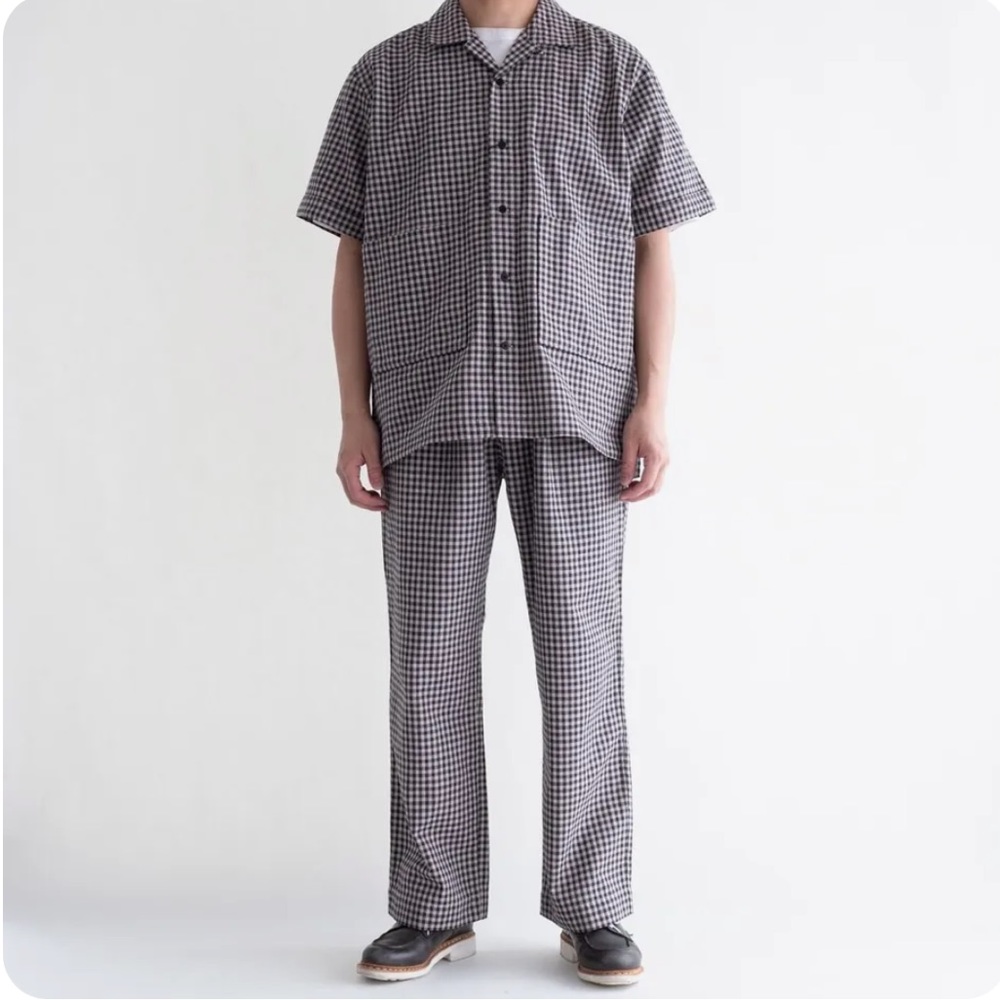 Snow peak set:camp collar and pants